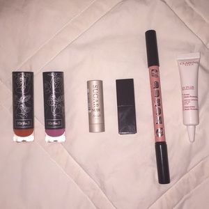 Sephora lip products and bonus Clarins sunscreen